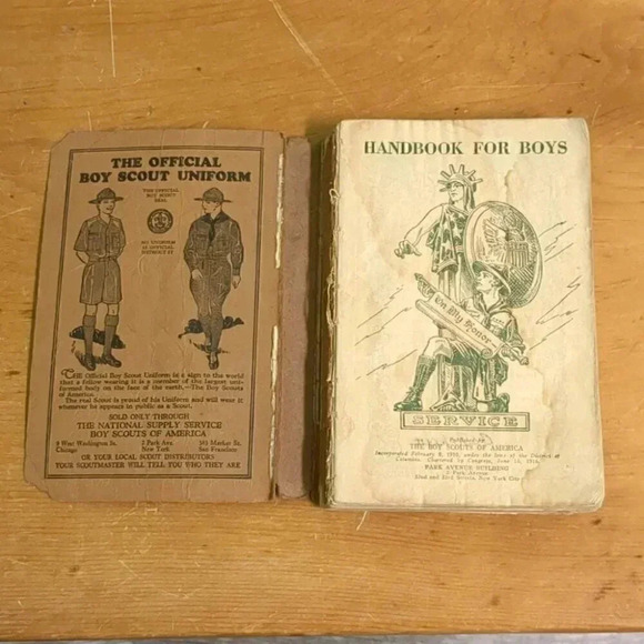 Handbook for  Boys, Boy Scouts of America (cover art by Norman Rockwell) - Picture 4 of 9